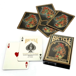 Bicycle Warrior Horse Playing Cards Standard Index Poker USPCC Poker Decks UK Review