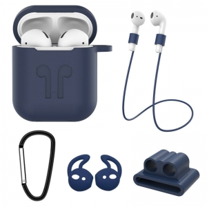 Set of 5 Pics For AppleAirpods 1 2 Case Anti loss Rope silicone Cover Carabiner Review