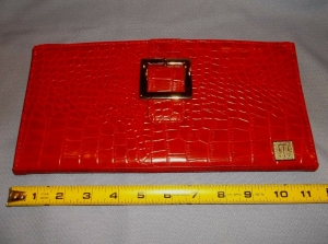 MICHE ‘ELLIE’ CLASSIC SHELL~RED CROC-LOOK W/SILVER-TONE BUCKLE Review