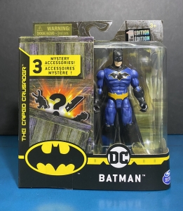 2020 DC Action Figure: Batman Blue Suit 4″ Action Figure 1ST EDITION Review
