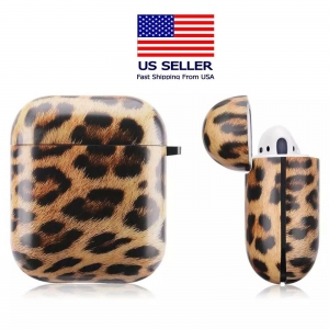 Leopard Print Airpod Case With Keychain For AirPods Gen 1/2  Review