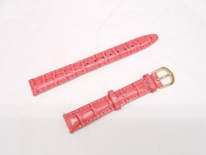 Orvis Genuine Leather Watch Band Replacement Strap Pink Croc Embossed 15 mm Review