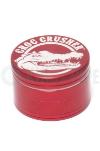 Croc Crusher – 4 Piece Herb Grinder – 2.2” Standard Size – Red  Review