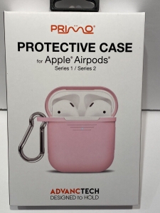 Apple AirPods Protective Case ~ Series 1 & 2 Pink Keychain Style Review