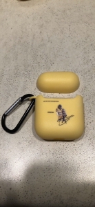 Yellow Invincible Kobe Silicone Airpod Case  Review