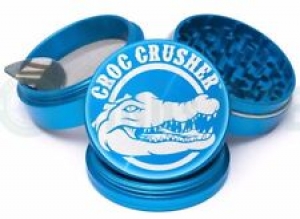 Croc Crusher – 4 Piece Herb Grinder – 2.5” Pocket Size – Turquoise Review