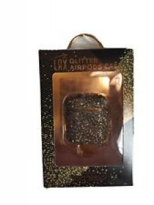 Lax Fashion Shimmer Gold Glitter Air-pods 1 & 2 Case Anti-Shock New  Review