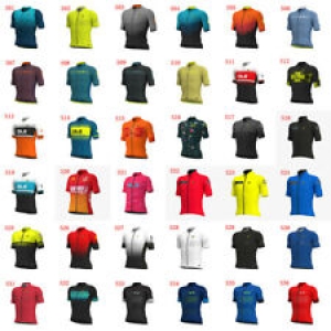 2021 Men Team Cycling Shirt Bicycle Jersey Short Sleeve Bike Uniform Racing Tops Review