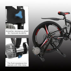 Xmas SaleðŸŒ²Fluid Bike Training Bench Indoor Bicycle Sports Rack Folding Bench Review