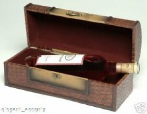 Oriental Toile Faux Croc Leather Wine Case / Box Review