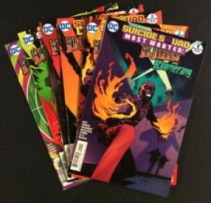 SUICIDE SQUAD MOST WANTED EL DIABLO #1 – 6 Comic Full Series DC 2016 KILLER CROC Review