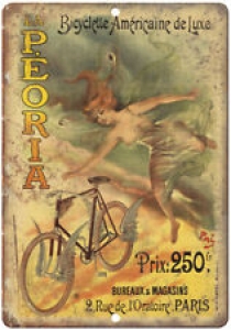 Bicycletta Americaine De Luxe Bicycle Ad 10″ x 7″ Reproduction Metal Sign B258 Review