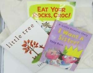 Ages 6-8 Story Picture Books-I Want a Sister -Little Tree -Eat Your Rocks, Croc! Review