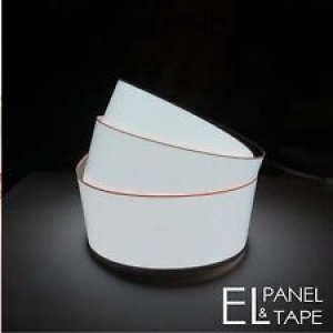5cm x 1metre EL Tape – Double Ended Electroluminescen Glow Foil  in White £32.00 Review