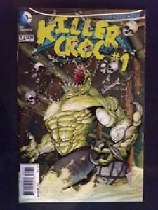 DC Batman and Robin, Vol. 2 # 23.4 (1st Print) Killer Croc 3D Motion Cover Review