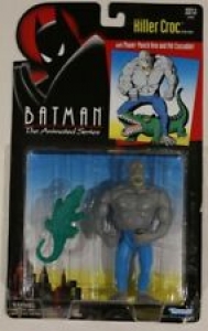 1994 Batman The Animated Series Action Figure: Killer Croc with Crocodile Kenner Review