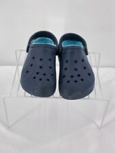 Kids Crocs Classic Shoes blue Convertible Strap Size 12/13C Review