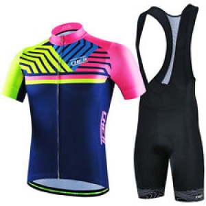 CHEJI Men’s Bicycle Clothing Cycling Jersey and Padded (Bib) Shorts Cycling Set Review