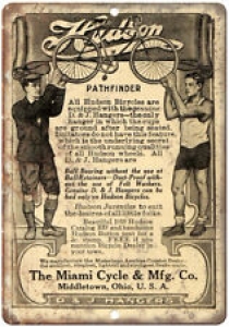 The Miami Cycle & Mfg. Co. Bicycle Vintage 10″ x 7″ Reproduction Metal Sign B330 Review