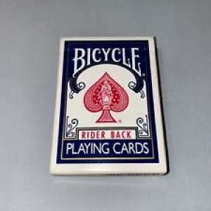 Bicycle Playing Cards – BLUE Rider Back Poker 808 Air-Cushioned (Prev. Opened) Review