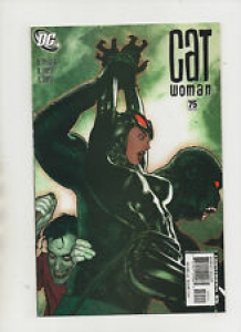 Catwoman #75 – Adam Hughes Joker & Killer Croc Cover – (Grade 9.2) 2008 Review
