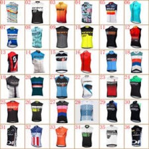 summer cycling sleeveless jersey mens bike vest / tops quick dry bicycle uniform Review