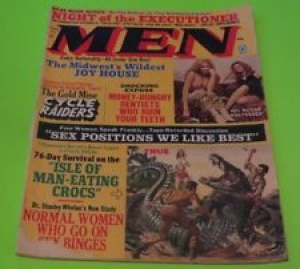 MEN #6 SEXY LADIES CYCLE RAIDERS ISLE OF MAN-EATING CROCS SEX POSITIONS (1971) Review