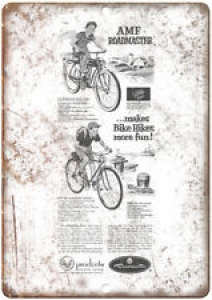 AMF Roadmaster Bicycle Vintage Ad 12″ x 9″ Retro Look Metal Sign B277 Review