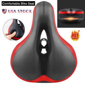 Extra Wide Comfort Saddle Bicycle Seat Pad Soft Cushion Mountain Bike Sadd NEW Review