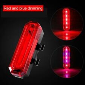 Waterproof Mountain Bike Light USB Rechargeable Safety Warning Rear Tail LED Review