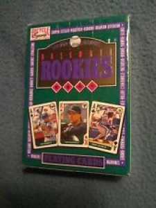 Baseball Rookies Playing Cards Bicycle 1993New un-opened” Bicycle” name brand Review