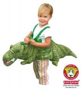 NEW Kids Safari Wrap ‘n’ Ride Plush Crocodile Costume Book Week Halloween Party Review