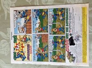 m17a8 ephemera 1990s advert croc n doc fun pots cartoon with football Review