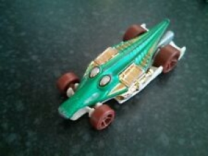 Hot Wheels T9920	2011	Thrill Racers			Croc Rod	#213 	Green Review