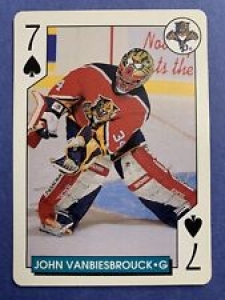 1995-96 Bicycle Sports Collection Playing Card NHL Aces John Vanbiesbrouck FLP Review