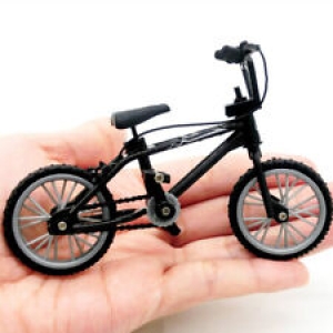 CW_ Mini BMX Bicycle Toys Finger Cycling Mountain Bike Model Tech Deck Gift Call Review