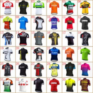 2021 Cycling Jersey Men Team Bike Short Sleeve Shirt Bicycle Tops Sports Uniform Review