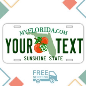 PERSONALIZED Florida License Plate  Review