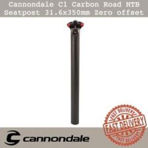 Cannondale C1 Carbon Road Bike MTB Bicycle 31.6 x 350mm Zero offset Seatpost Review