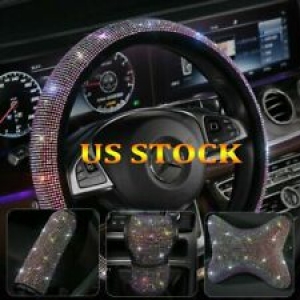 New Universal Sparkle Luxury Bling Bling Rhinestone Diamond Car Accessories Review