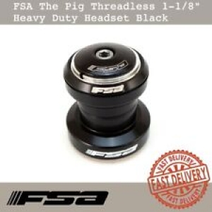 FSA The Pig Threadless 1-1/8″ Heavy Duty BMX MTB Road Bicycle Headset Black Review
