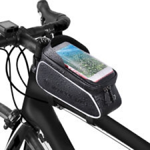 Bicycle Waterproof Frame Front Tube Bag Touch Screen for Cell Phone Below 6.5in Review