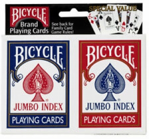 Bicycle V3939 Jumbo Pack Poker Cards Review