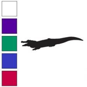 Alligator Crocodile Croc Decal Sticker Choose Color + Size #2858 Review
