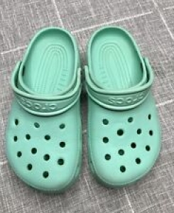 Unisex Kids Crocs Teal M1 / W3 With Accesories Review
