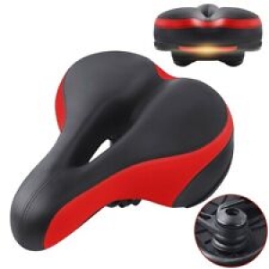 Comfort Wide Big Bum Soft Gel Absorber Bicycle Bike Saddle Taillight Reflector& Review