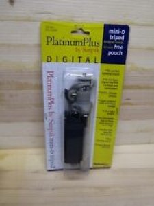 New SUNPAK Platinum Plus Mini-D Tripod For Digital Cameras Tabletop BL7 Review