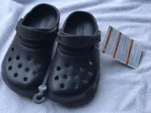 Crocs Ralen Cloggs XL 1 2 20cm slipper thongs baby boy sandal birthday xmas gift Review