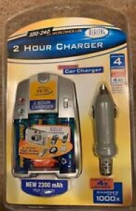 DIGITAL CH3925 2 Hour Charger for Digital Cameras + 4 Ni-MH AA Batteries 2000mAH Review