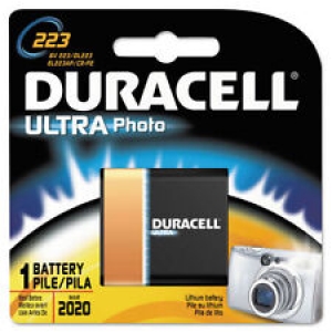 LOT OF 3 Duracell 6V Ultra Lithium batteries digital Cameras 223 DL223 exp-2019 Review